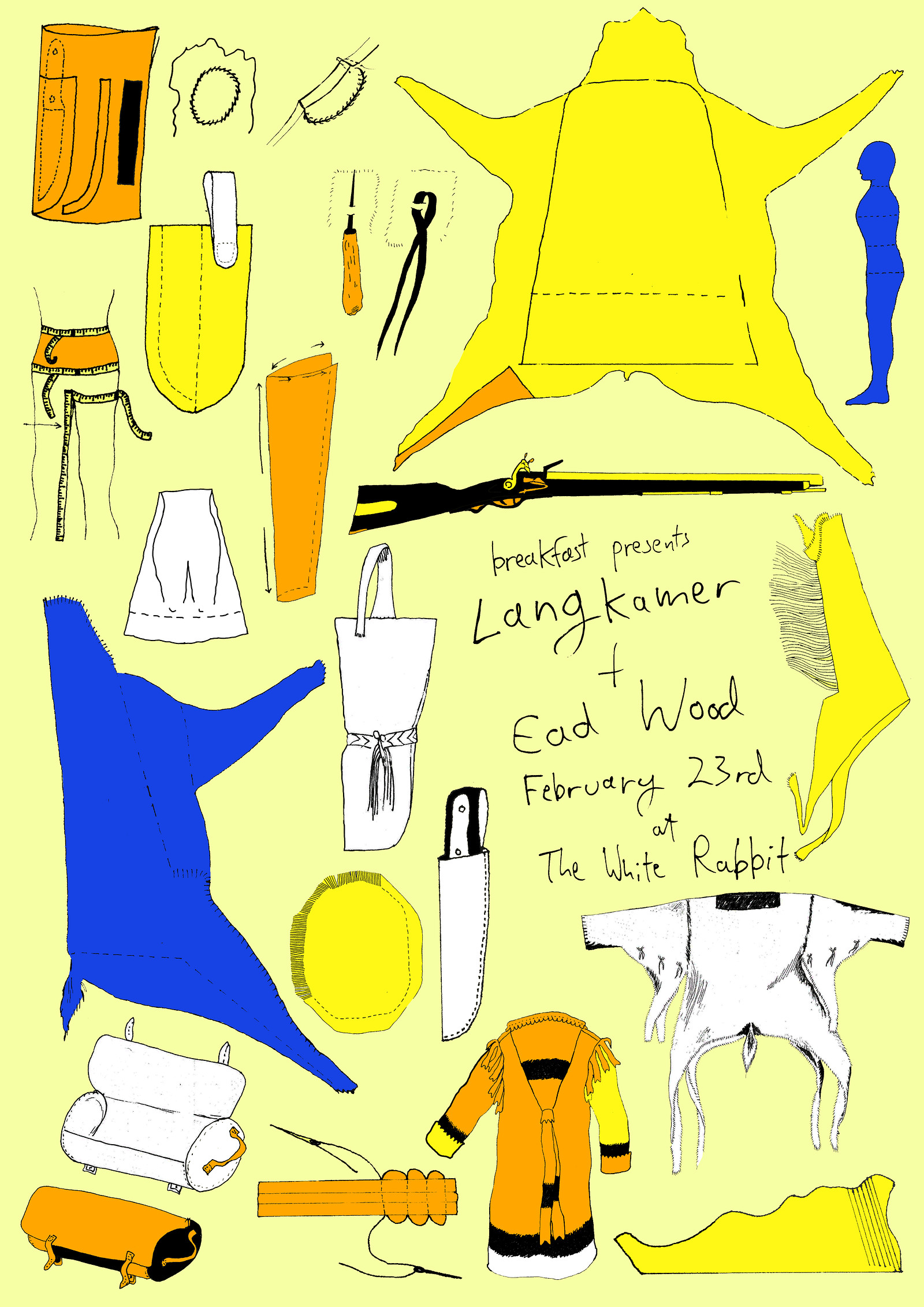 Breakfast Records presents Langkamer + Ead Wood at The White Rabbit