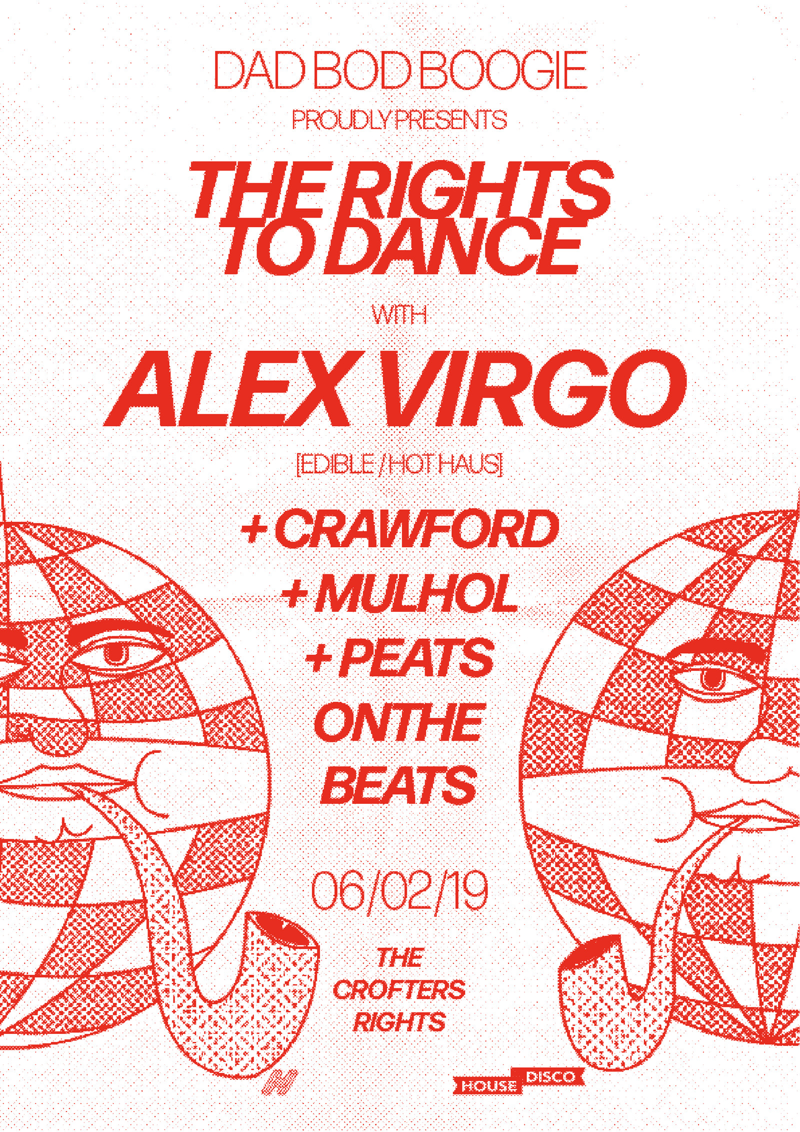 Dad Bod Boogie Presents: The Rights To Dance at Crofters Rights