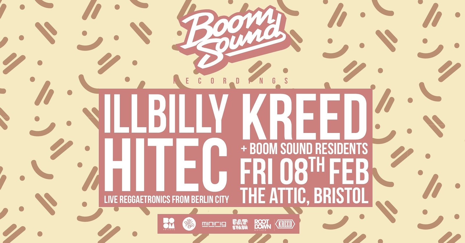 Boom Sound presents iLLBiLLY HiTEC ft. Longfingah at The Attic Bar