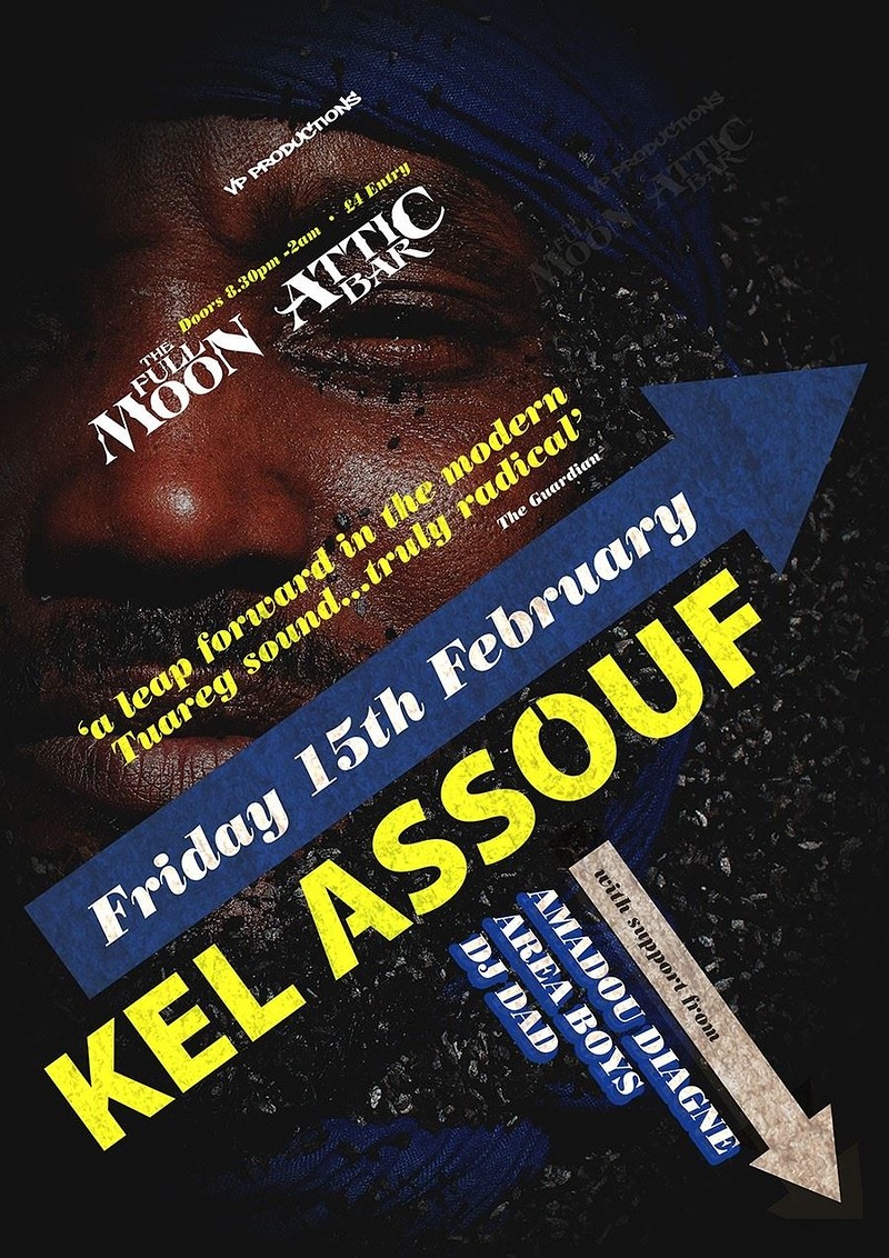 Kel Assouf "Black Tenere" Album Tour at The Attic Bar