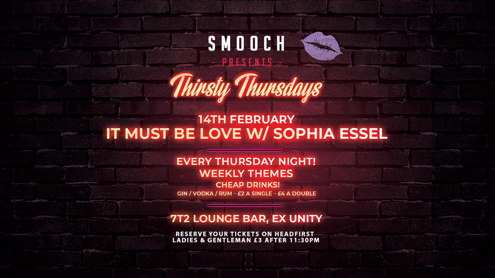 It must be love, love, love W/ Sophia Essel at 72T lounge Bar