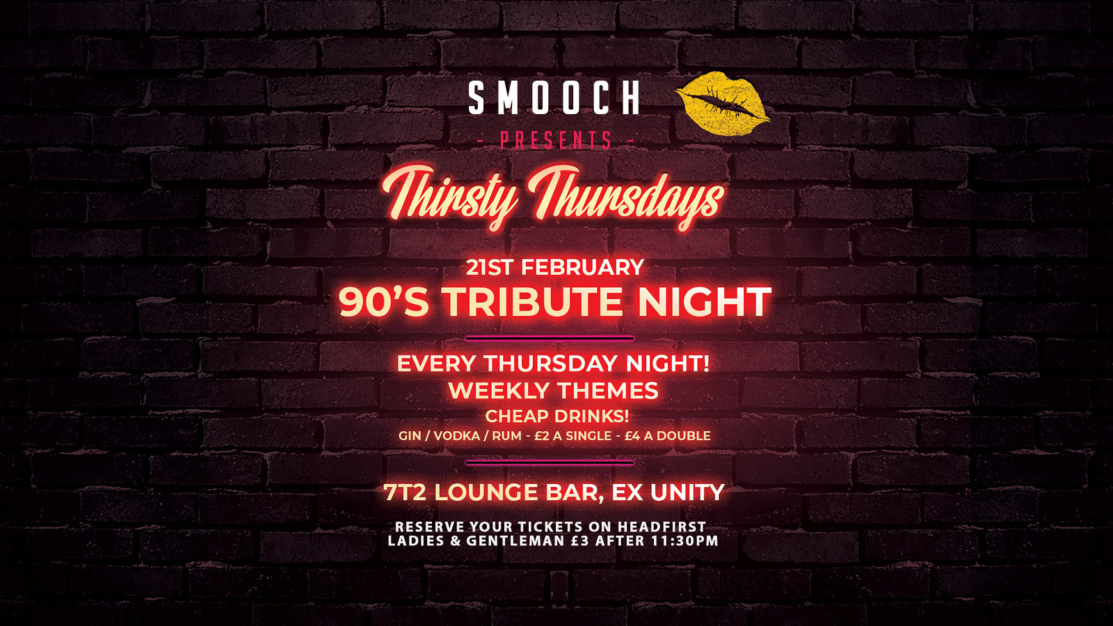 Throwback Thursday: It's the 90s baby at 7T2 Lounge Bar