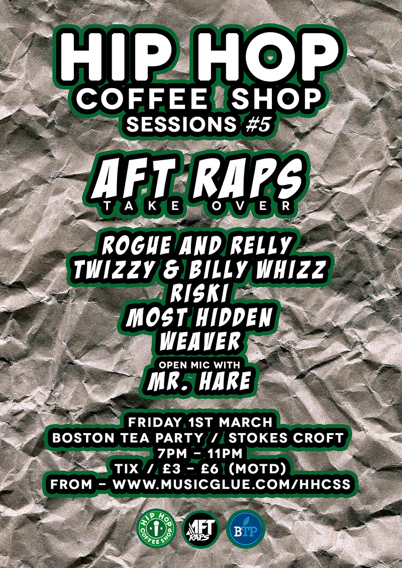 AFT Raps Takeover at Boston Tea Party, Stokes Croft