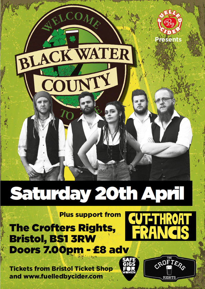 Black Water County at The Crofters Rights, Bristol at Crofters Rights