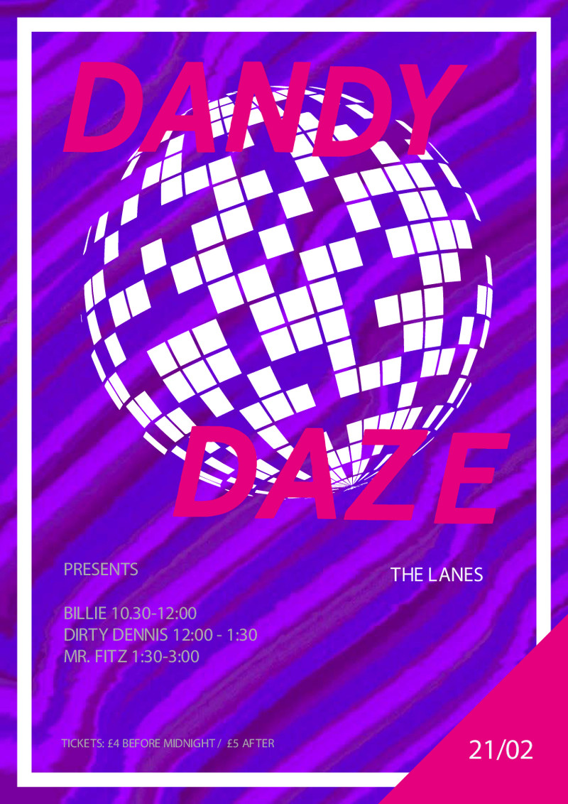 DANDY DAZE Presents // Disco Special at The Lanes