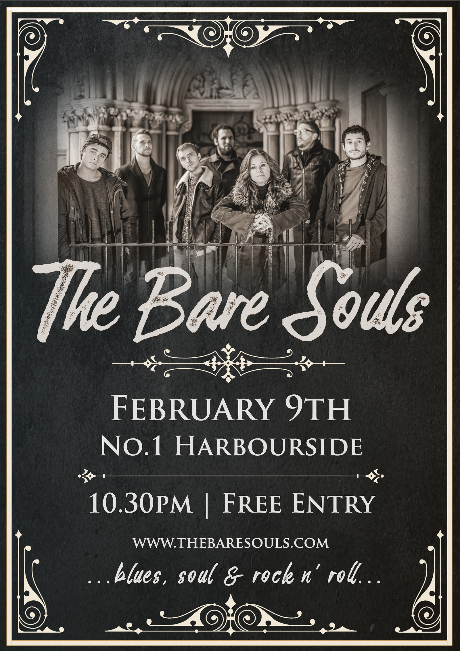 The Bare Souls at No.1 Harbourside - Free entry at No.1 Harbourside