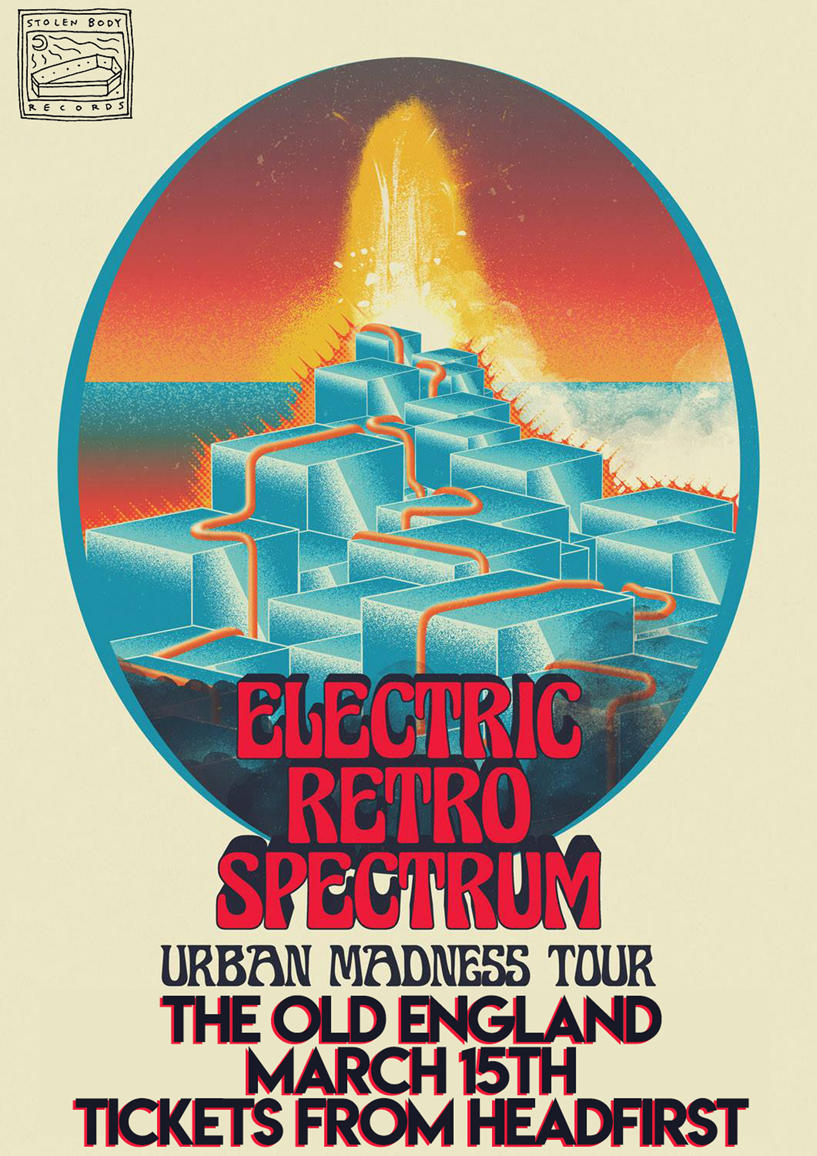 Electric Retro Spectrum w/ Dirty White Fever at The Old England Pub