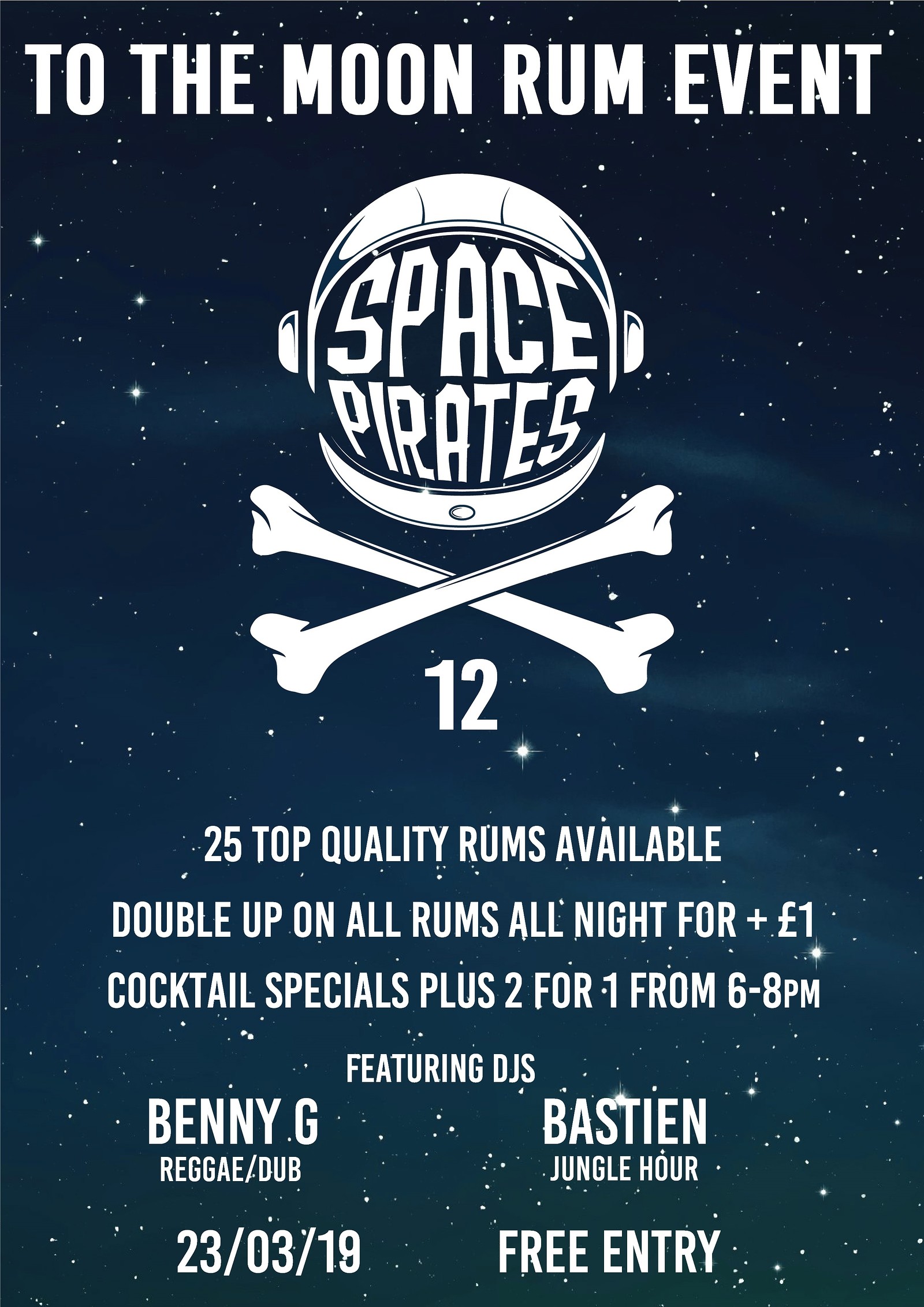 Space Pirates 12 - rum event at To The Moon