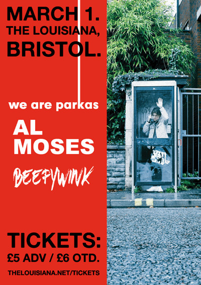 We Are Parkas + Al Moses & Beefywink - 01/03/19 at The Louisiana