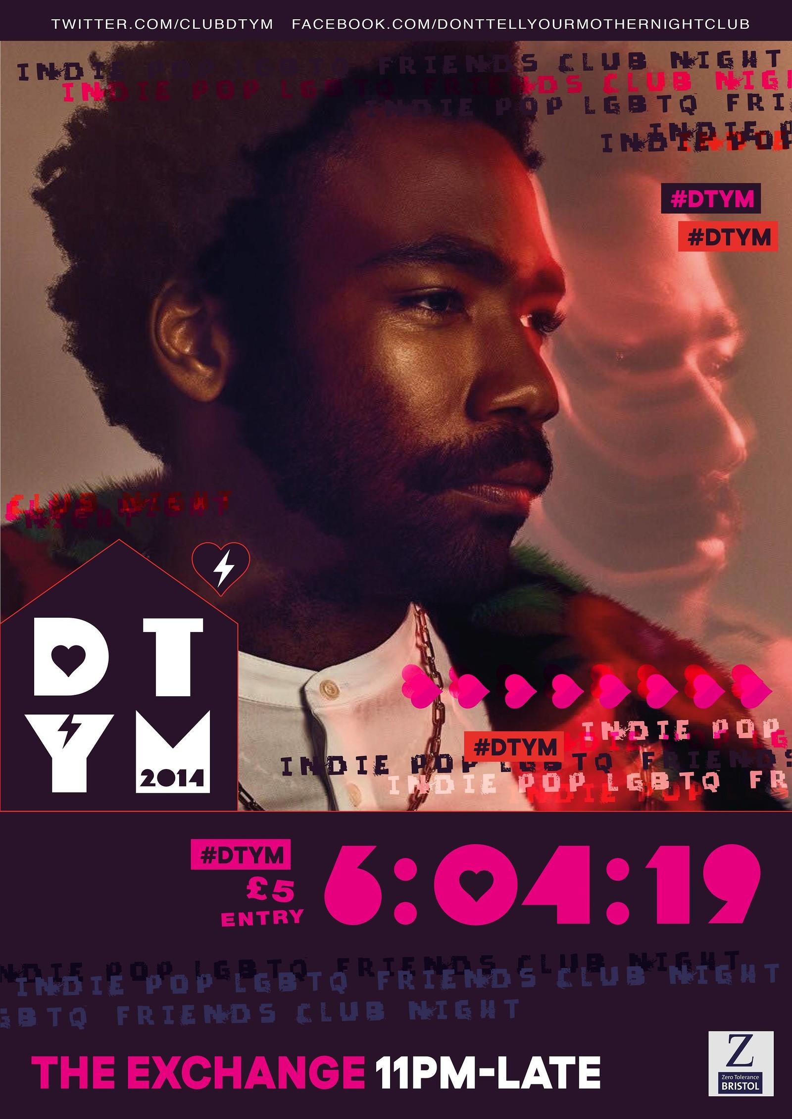 DTYM - Saturday 6th April at Exchange