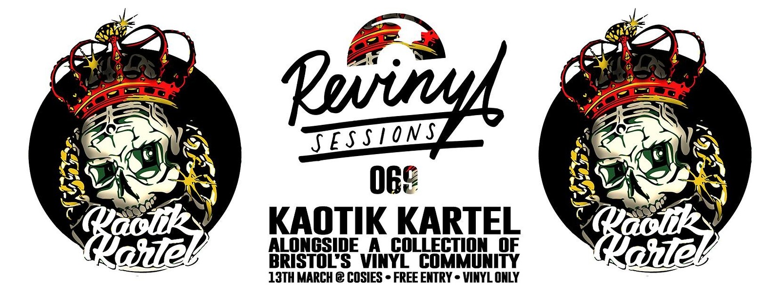 Revinyl Sessions 069 w/ Kaotik Kartel at Cosies