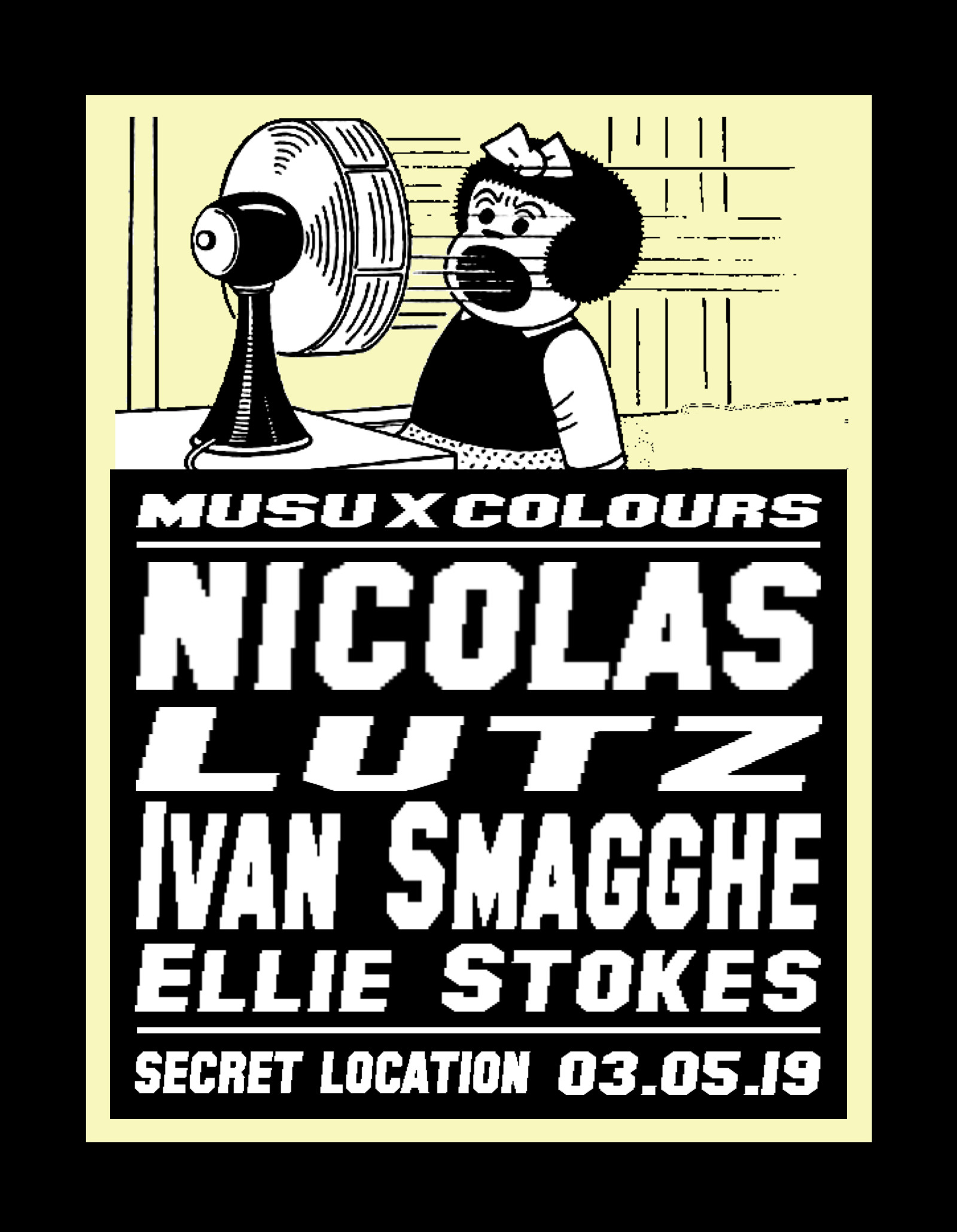 Musu x Colours w/ Nicolas Lutz & Ivan Smagghe at Band Films
