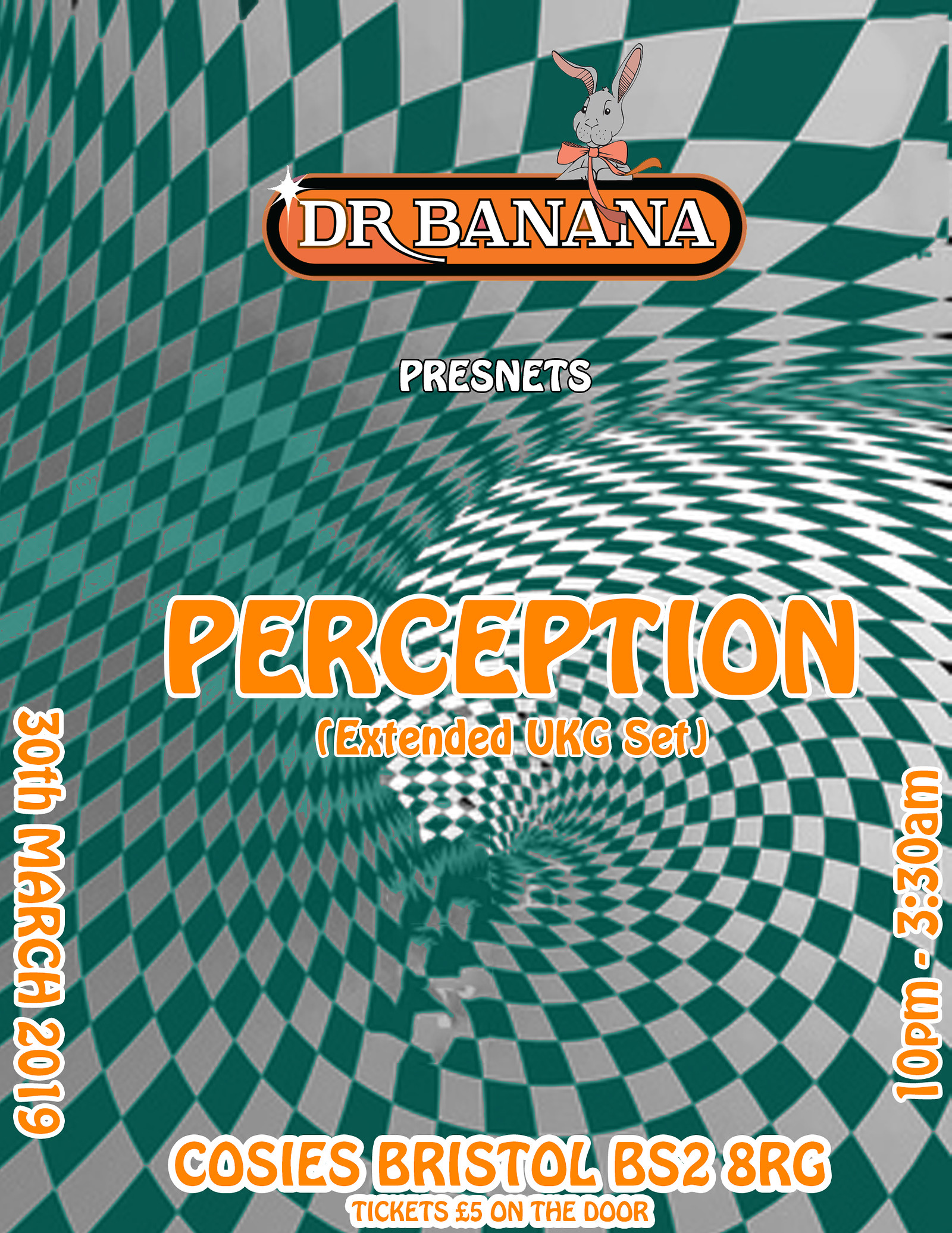 Dr Banana Presents: Perception at Cosies