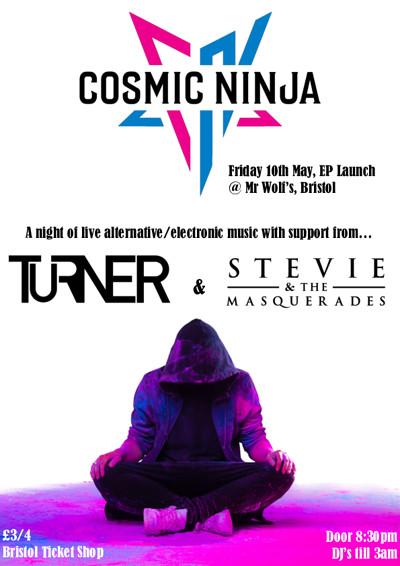 Cosmic Ninja EP Release at Mr Wolfs