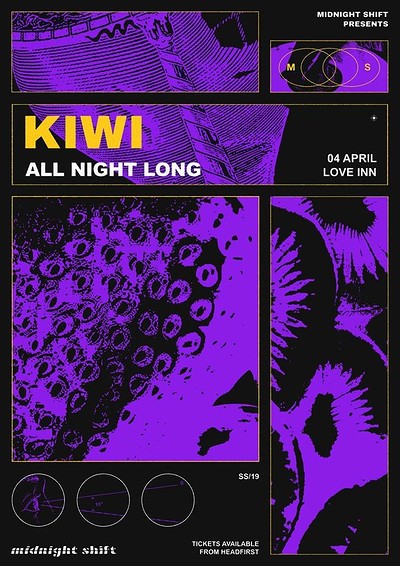 Midnight Shift Presents Kiwi All Night Long at The Love Inn