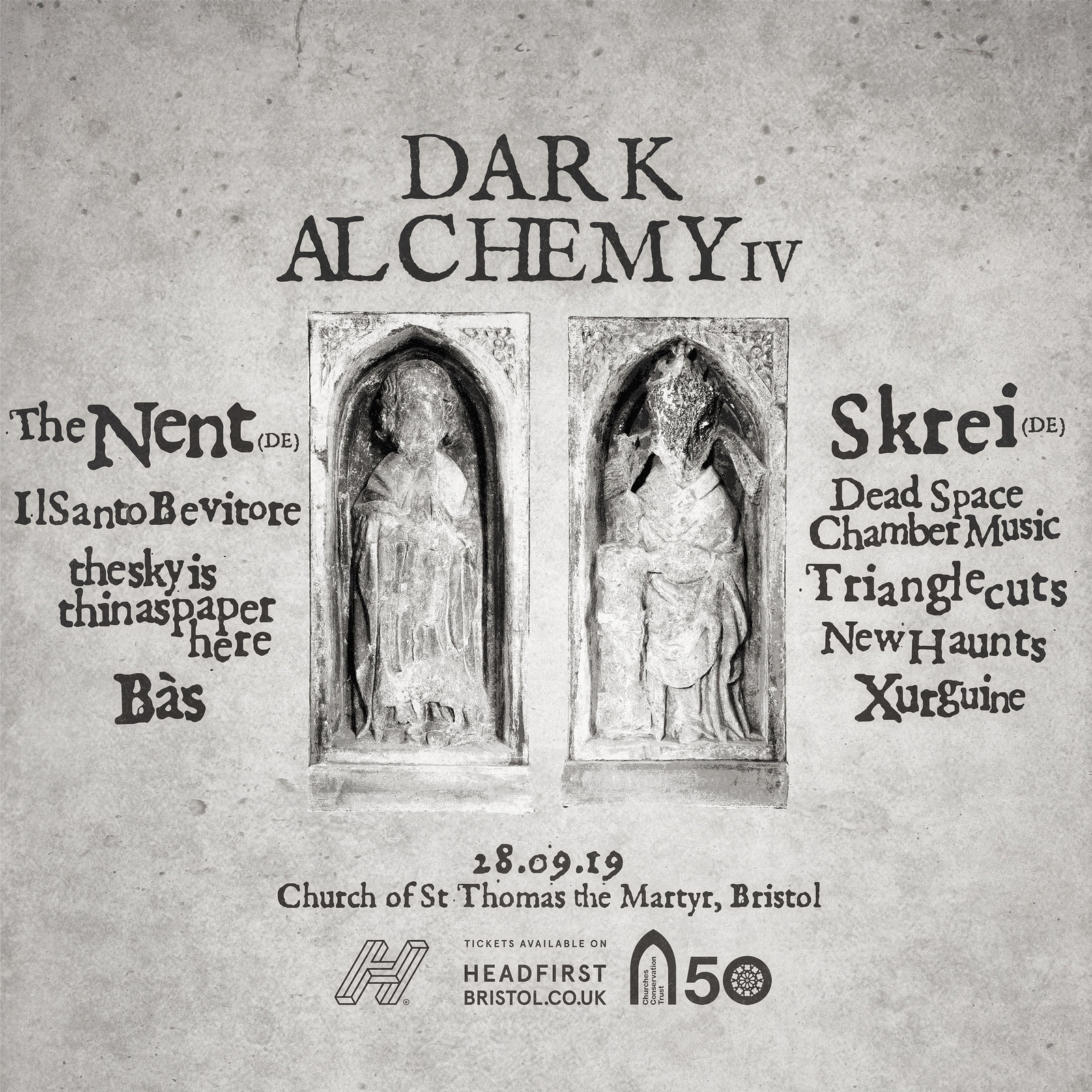 Dark Alchemy IV at St Thomas the Martyr Church