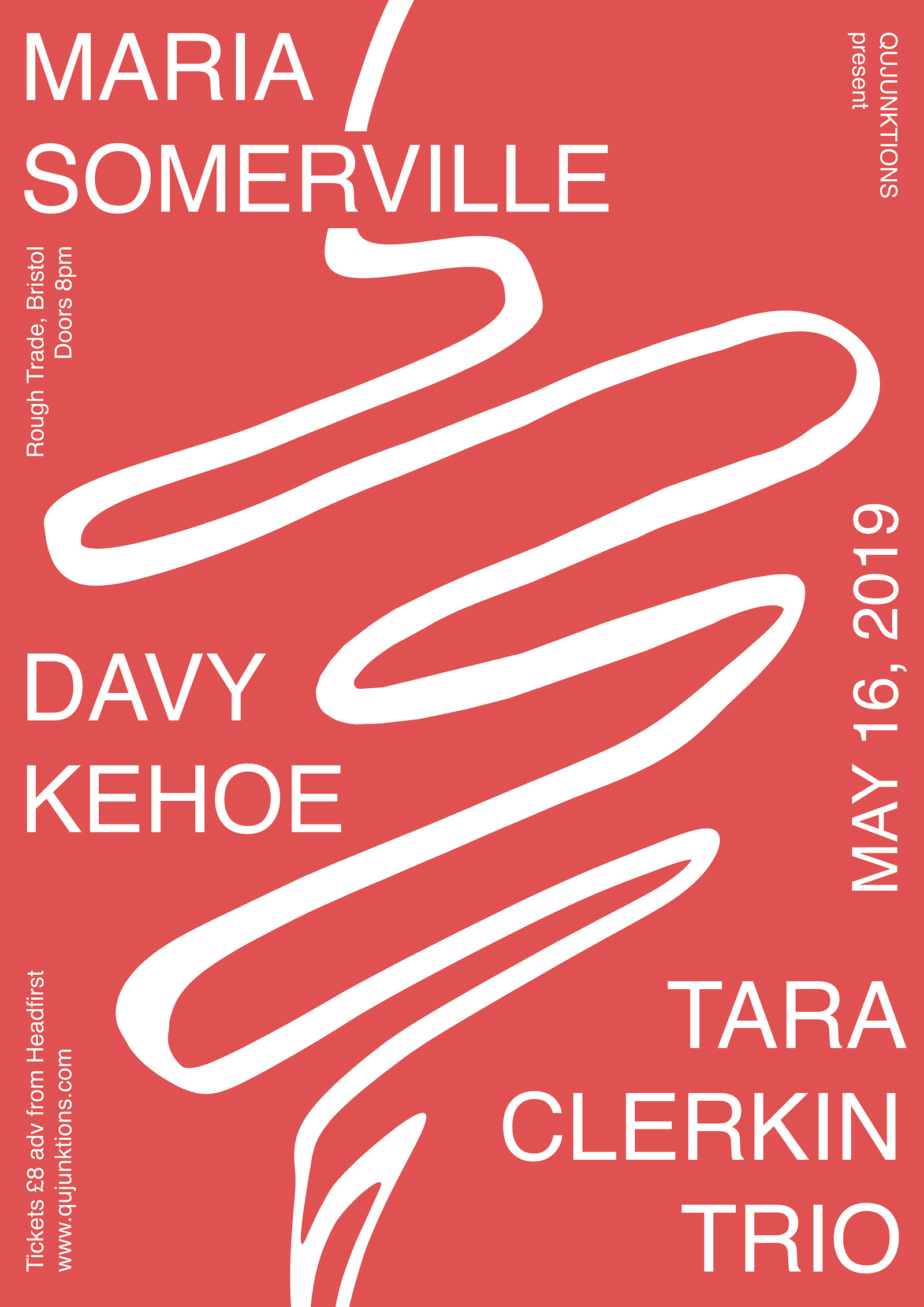 MARIA SOMERVILLE + DAVY KEHOE + TARA CLERKIN TRIO at Rough Trade Bristol