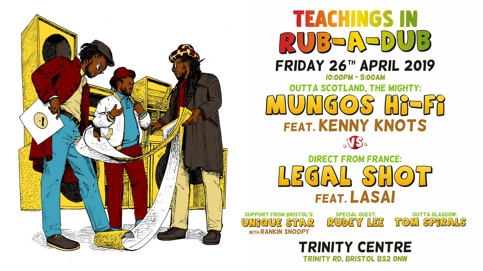 Mungos Hi Fi vs Legal Shot at The Trinity Centre