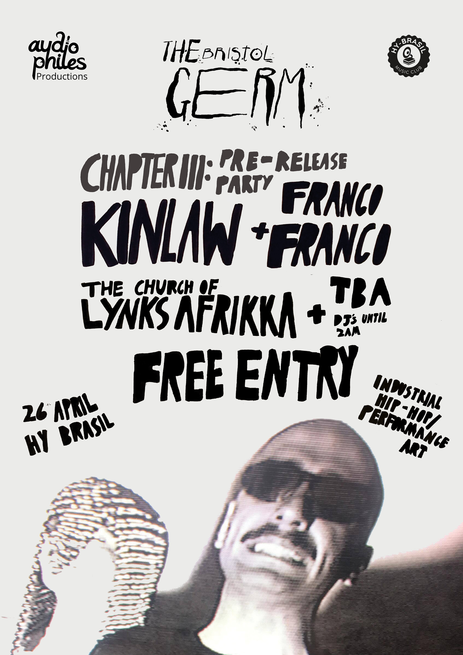 Kinlaw+Franco Franco, Lynks Afrika at Hy Brasil Music Club