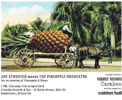 Joe Strouzer meets The Pineapple Orchestra at Friendly Records Bar
