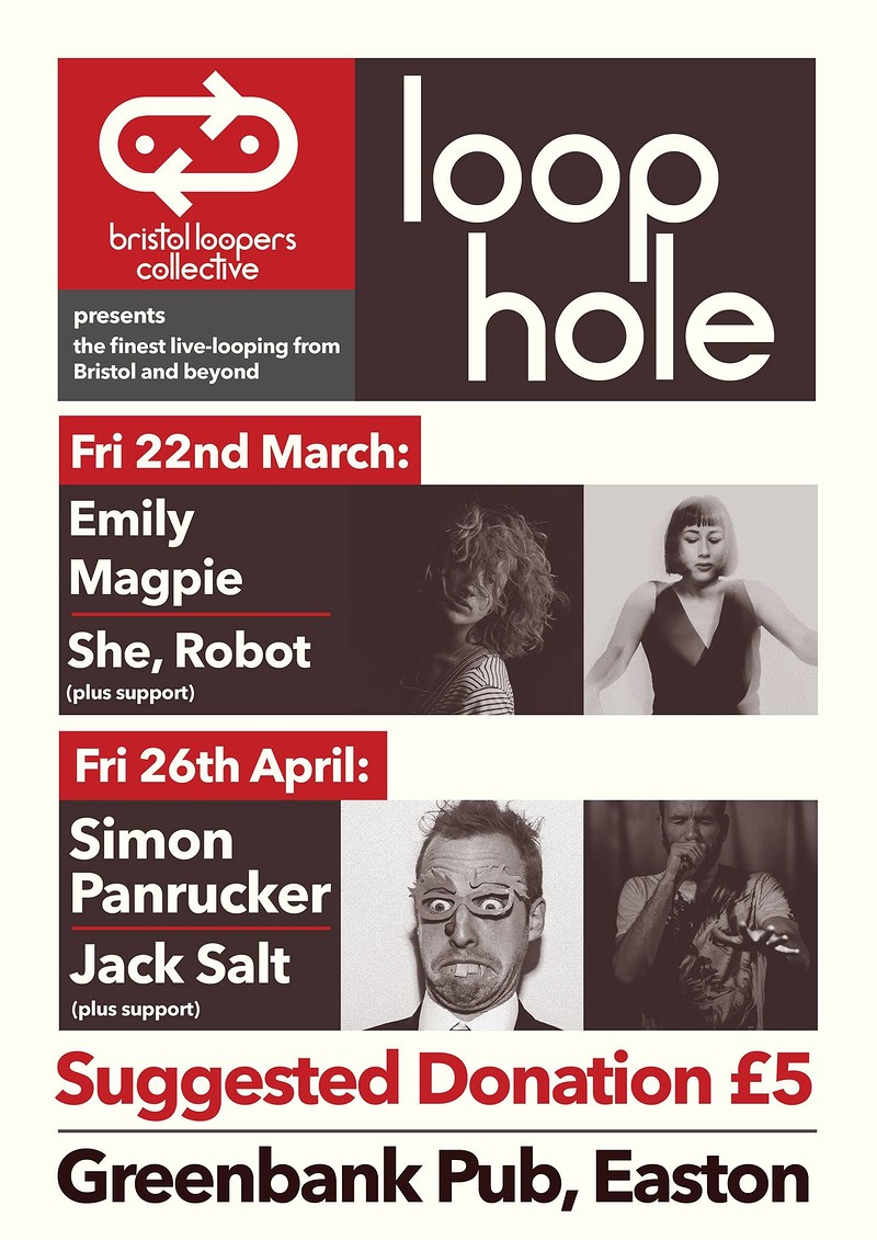 Loophole#3:Simon Panrucker, Jack Salt & AbelArtist at The Greenbank Pub