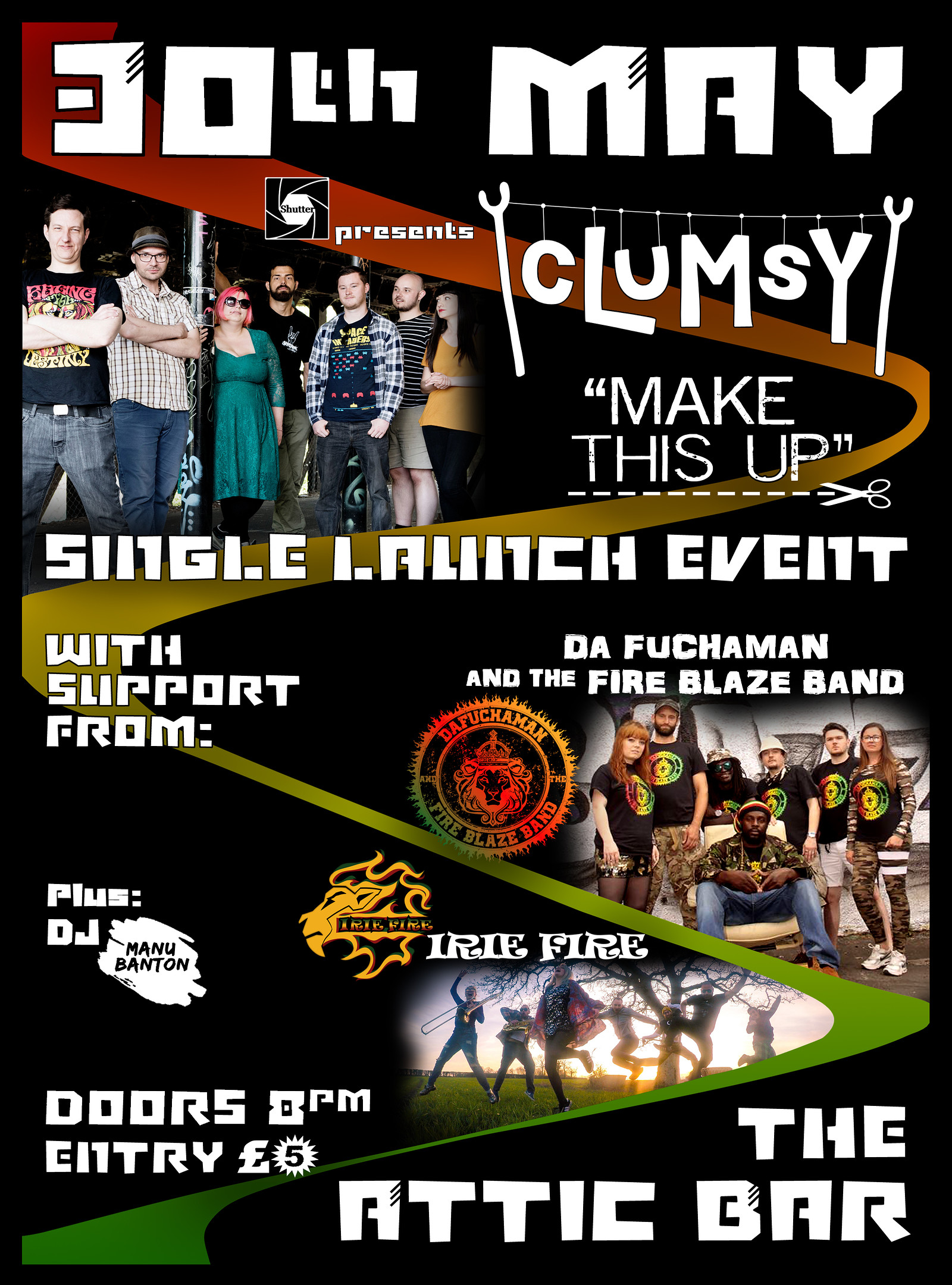 cLuMsY "Make This Up" Single Launch Event at The Attic Bar