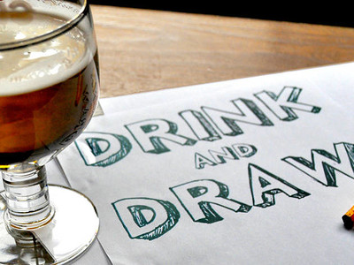 Drink, Draw & Chill - Every Tuesday at BRISCO