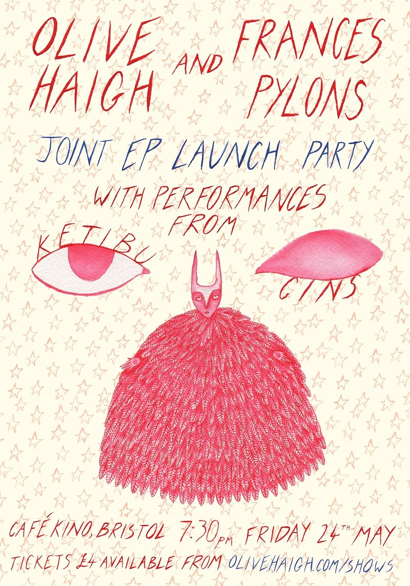 OHaigh & Frances Pylons Joint EP Launch Party at Cafe Kino