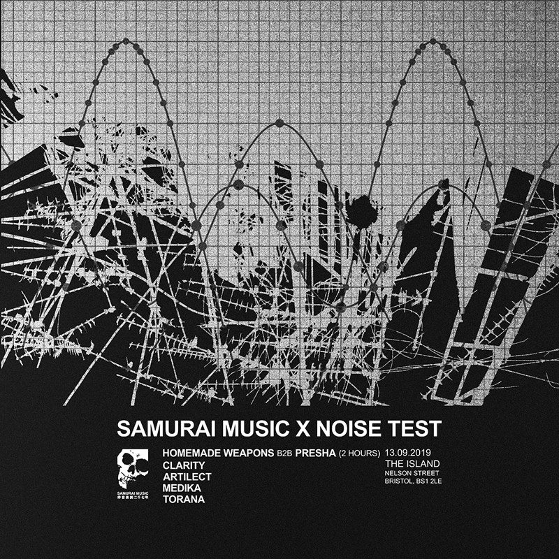 Samurai Music X Noise Test at The Island