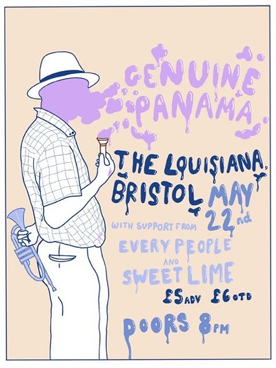 Genuine Panama with EveryPeople and Sweet Lime at The Louisiana