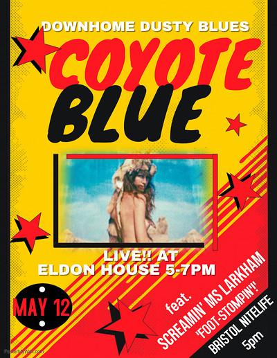 Coyote Blue at eldon house
