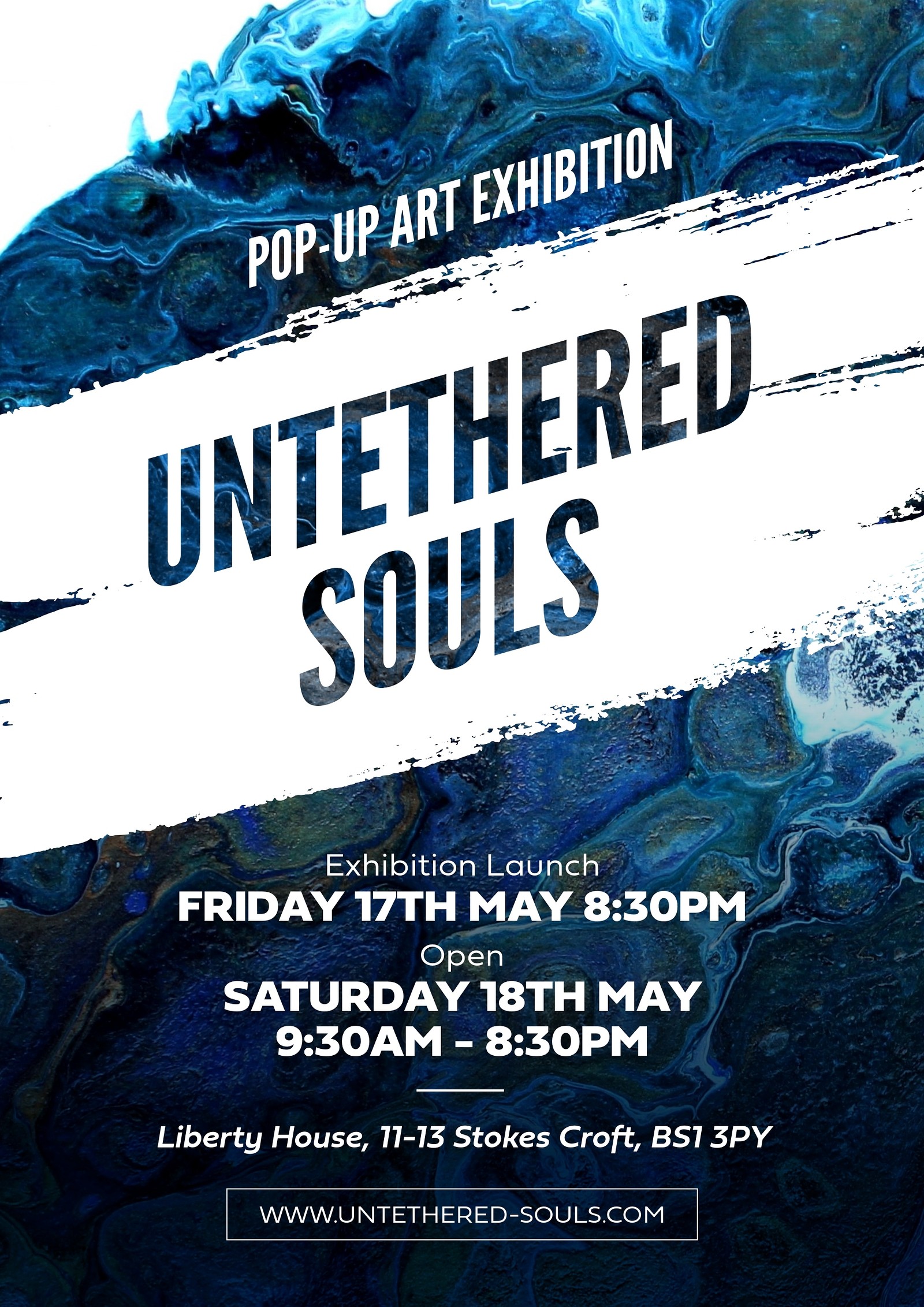 'Untethered Souls' - Exploring Freedom through art at Liberty House 11/13 Stokes Croft