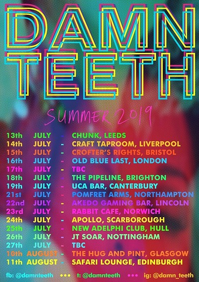 Damn Teeth + Support at Crofters Rights