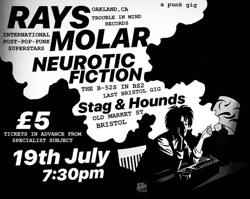 RAYS / MOLAR / NEUROTIC FICTION at Exchange