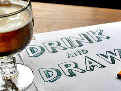 Drink, Draw & Chill at BRISCO