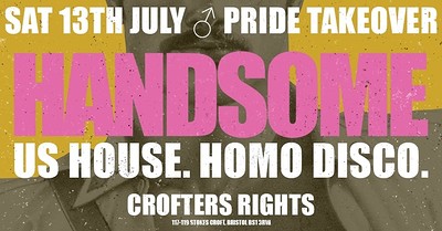 Handsome - Pride Takeover at Crofters Rights