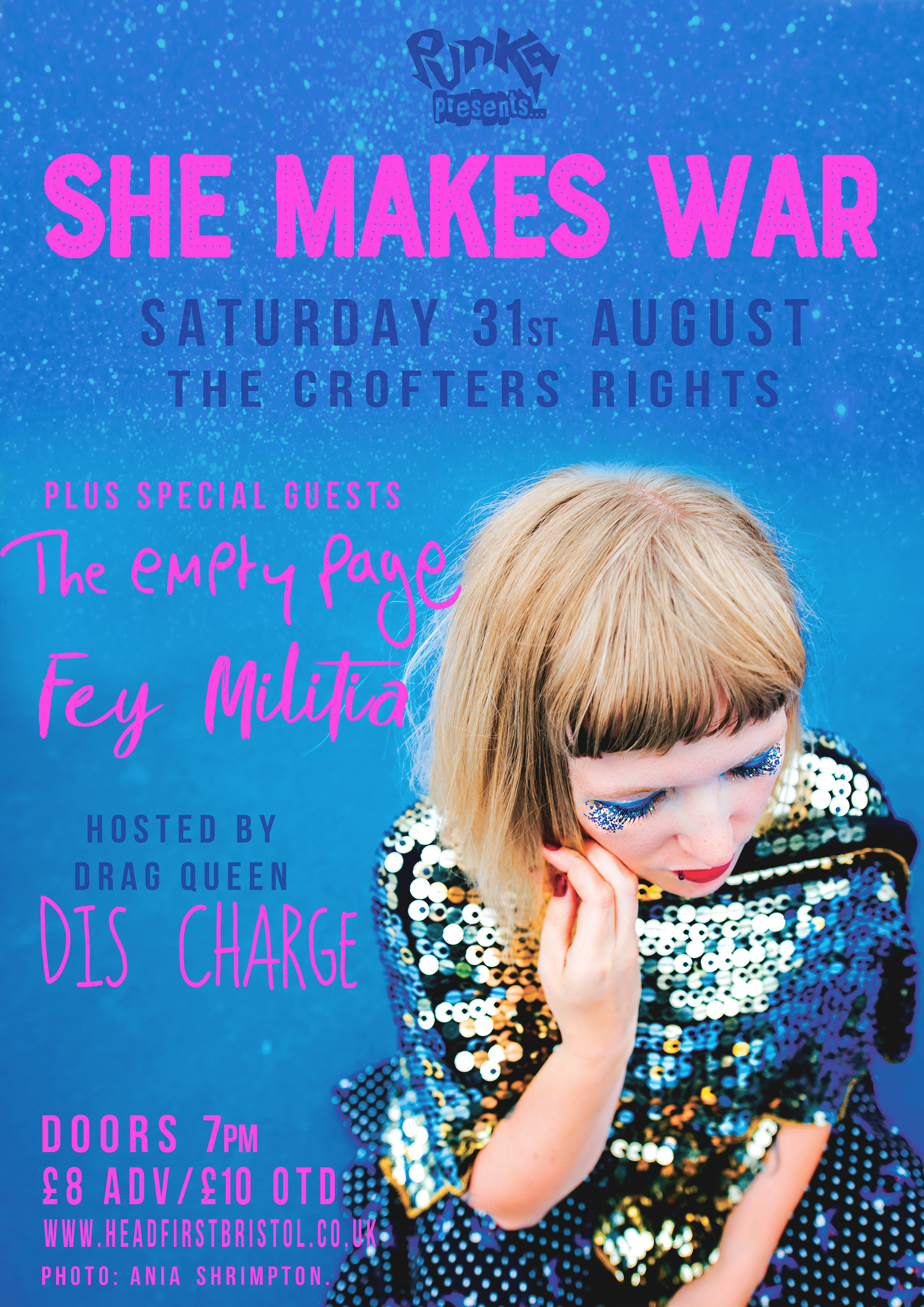 She Makes War, Fey Militia & The Empty Page at Crofters Rights