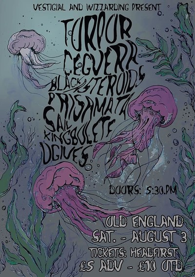 Sludge all-dayer ft. Torpor & more at The Old England Pub
