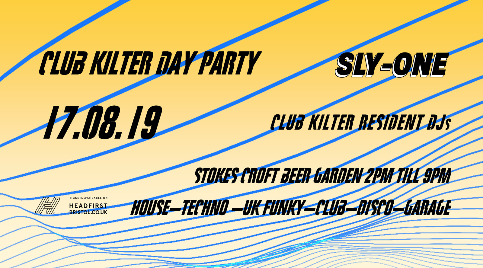 Club Kilter Day Party with Sly-One at Stokes Croft Beer Garden