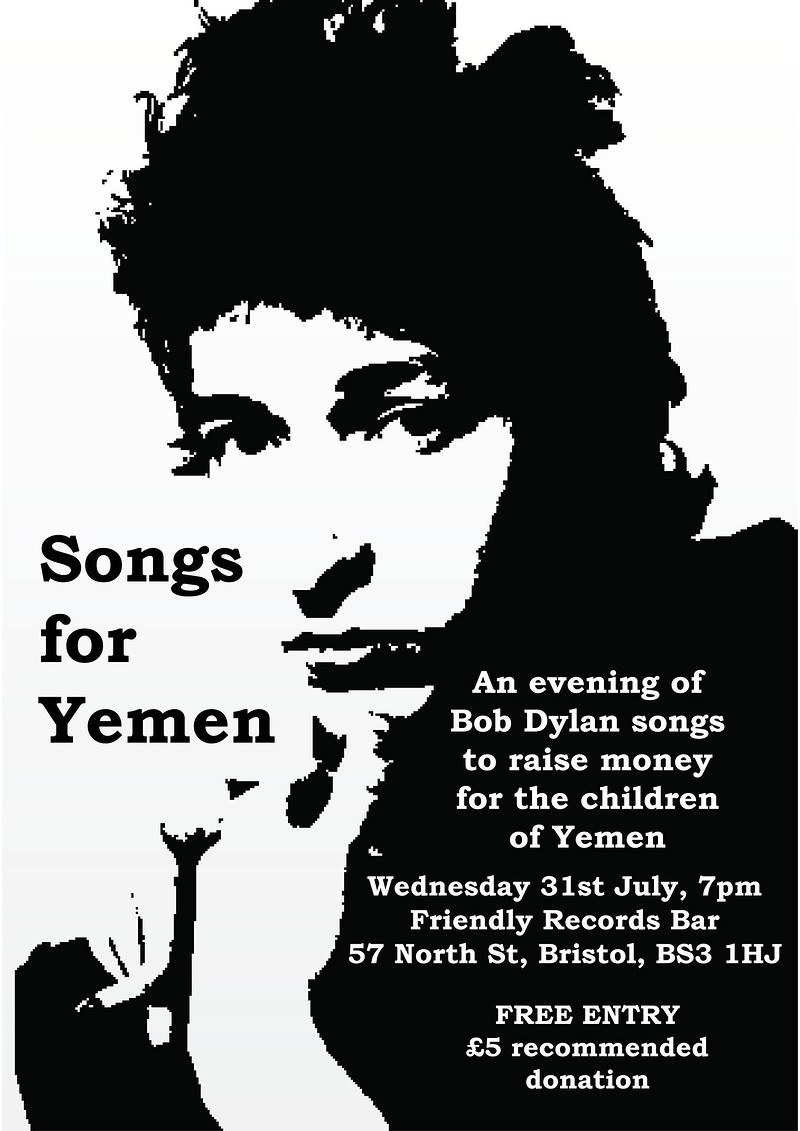An evening of Bob Dylan songs at Friendly Records Bar