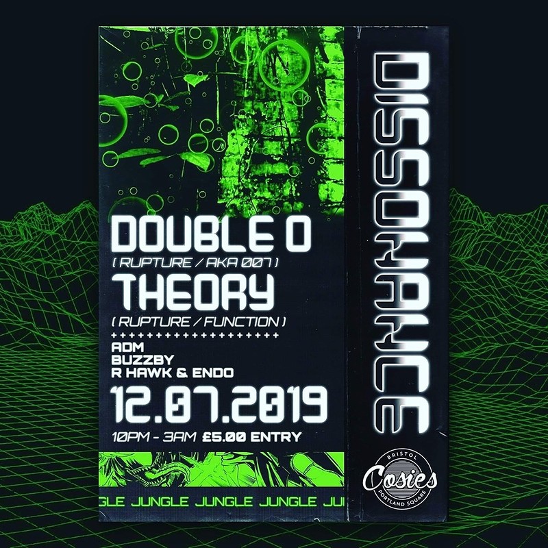 Dissonance 003 - Double O + Theory at Cosies