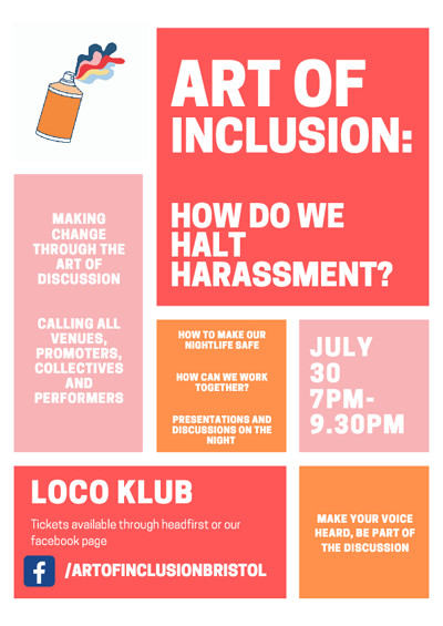 How Do We Halt Harassment? at The Loco Klub