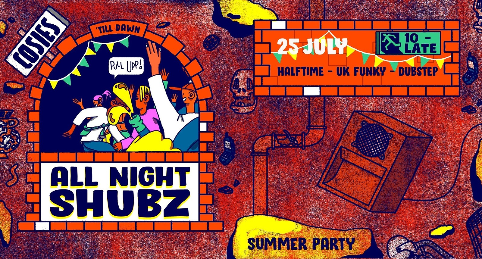 All Night Shubz / Summer Party at Cosies
