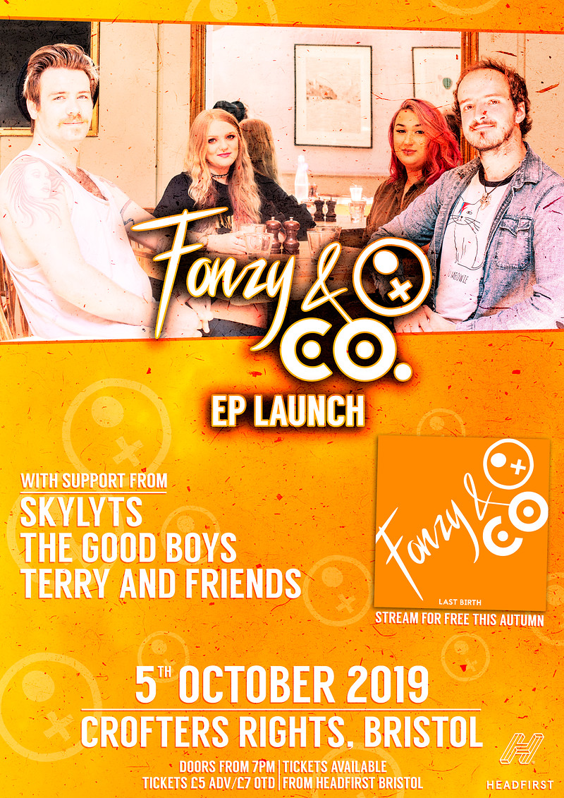 Fonzy & Company E.P Launch Show at Crofters Rights