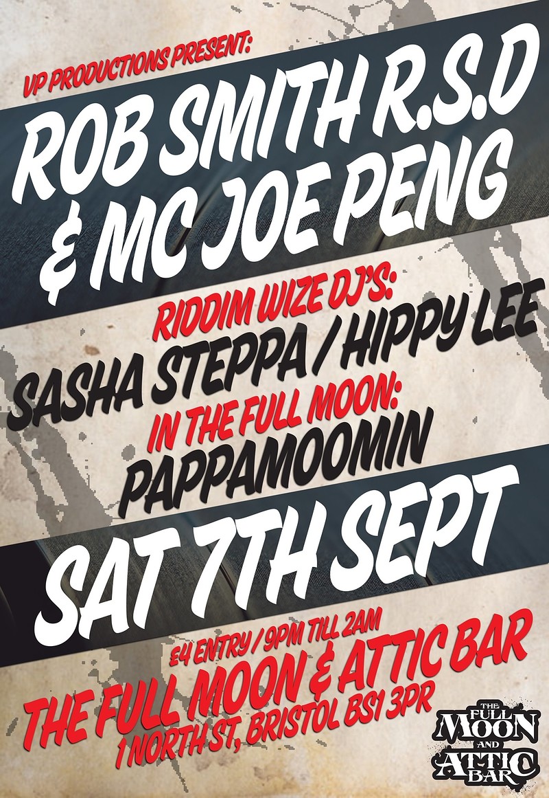Rob Smith RSD & MC Joe Peng at The Attic Bar
