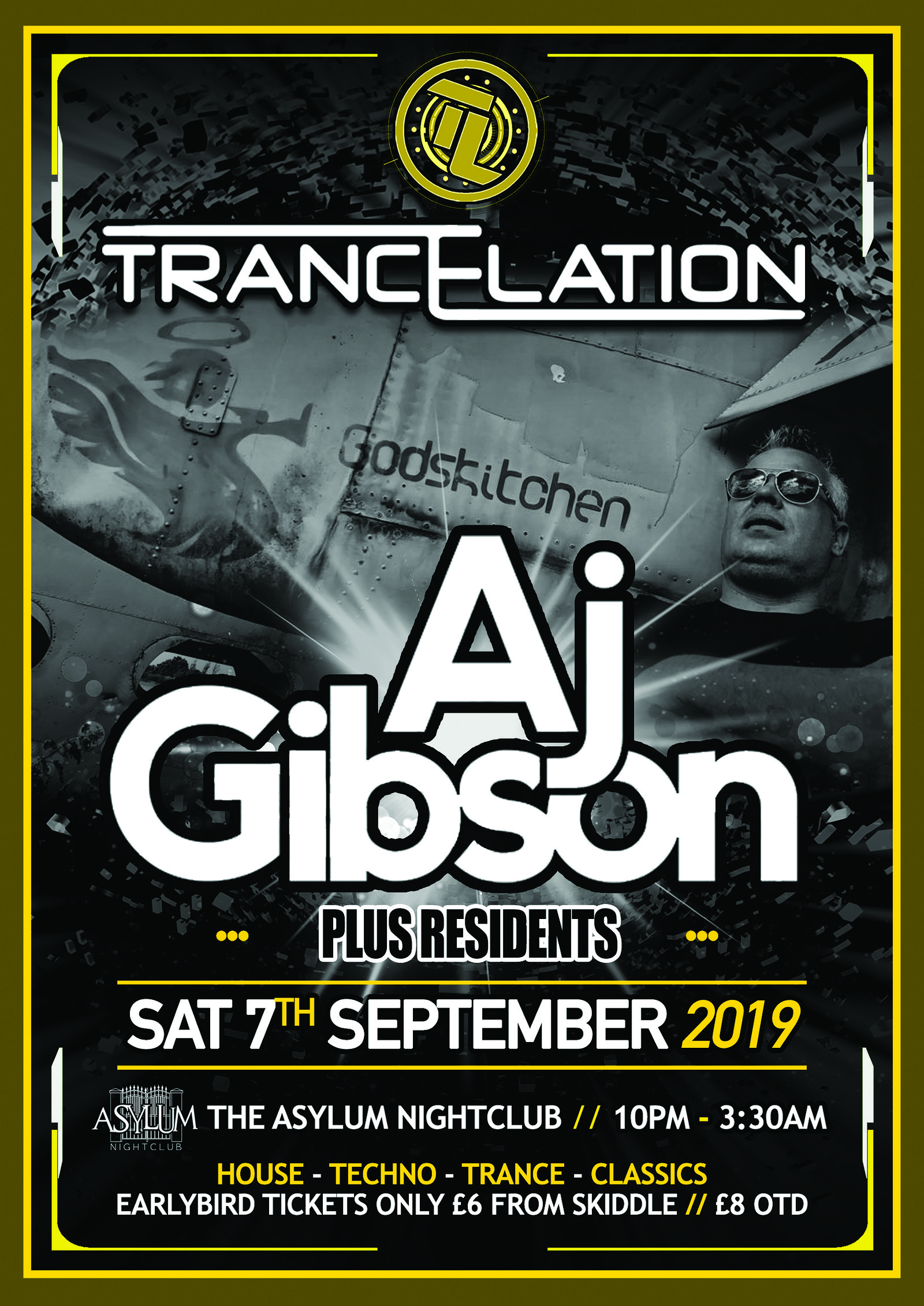 Trancelation Presents: AJ Gibson at Asylum
