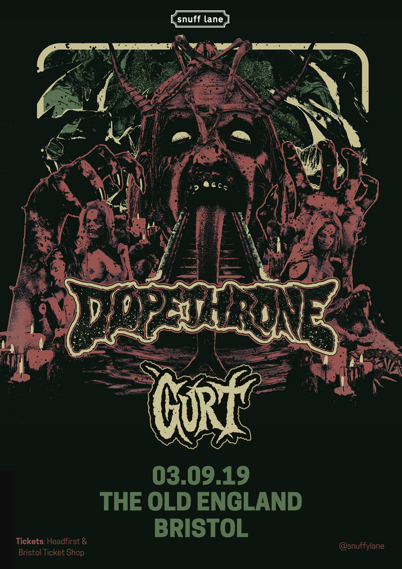 Dopethrone // Gurt // More TBA at The Old England Pub