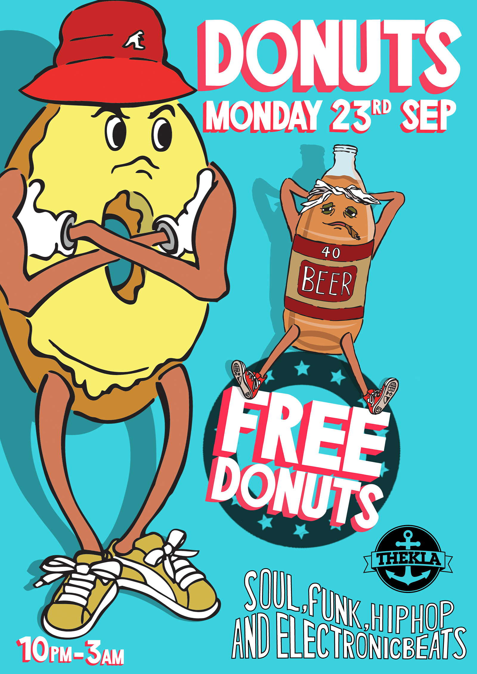 DONUTS Freshers Party at Thekla