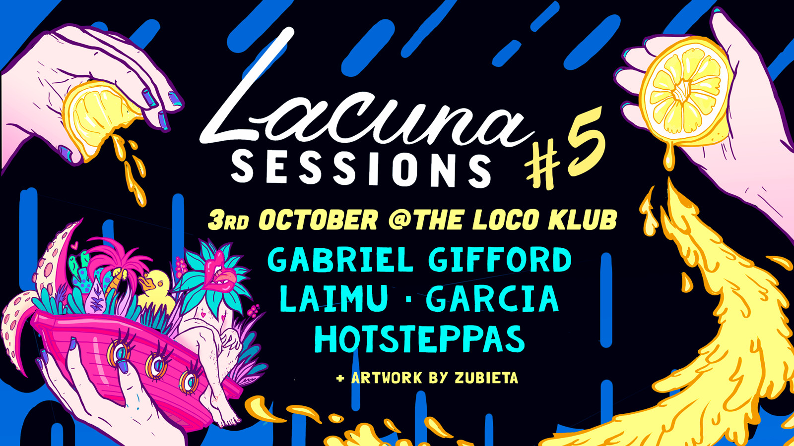 Lacuna Sessions - Laimu/Hotsteppas/Garcia at The Loco Klub
