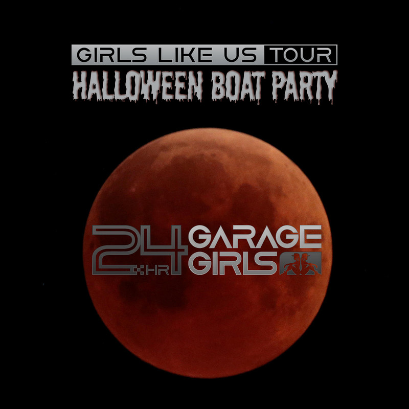 24hr Garage Girls - Halloween Boat Party at Thekla